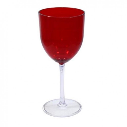 Taça de Vinho Bi-color Biodegradável